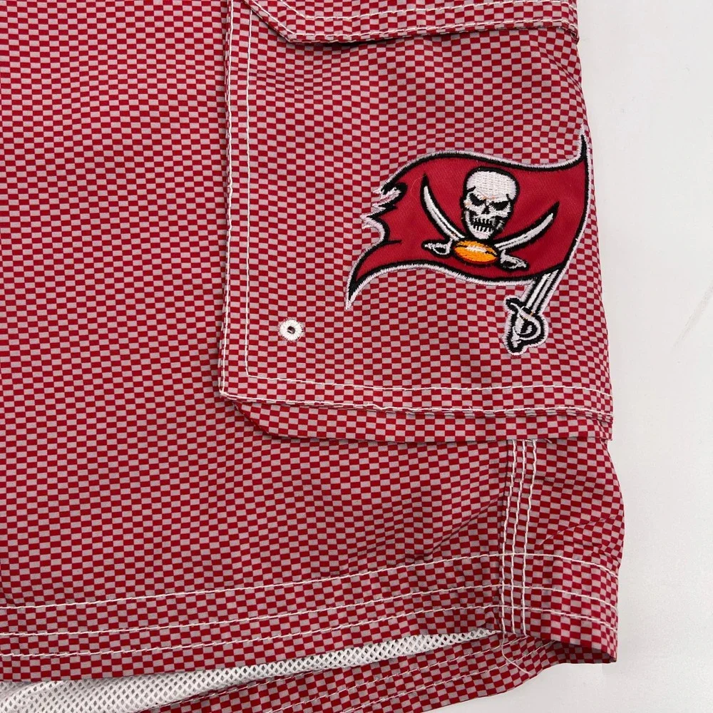 NFL Tampa Bay‎ Buccaneers Mens XL Swim Trunks Shorts Pockets